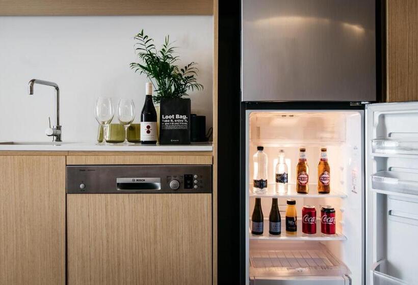 דירת דלוקס 2 חדרי שינה, Nishi Apartments Eco Living By Ovolo