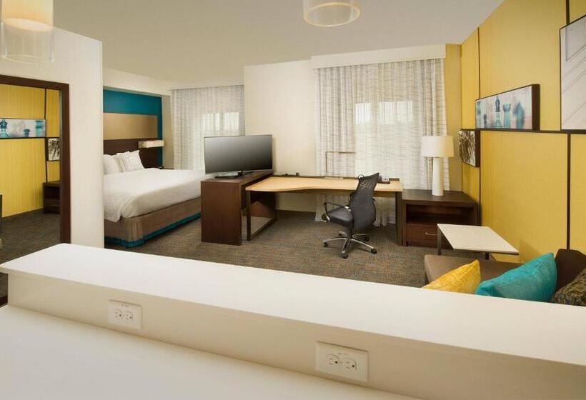 带大床的标准工作室, Residence Inn By Marriott Tyler
