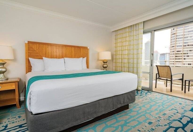 استودیوی استاندارد با چشم‌انداز شهر, Waikiki Marina Resort At The Ilikai