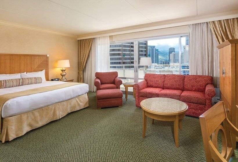 استودیوی استاندارد با چشم‌انداز شهر, Waikiki Marina Resort At The Ilikai