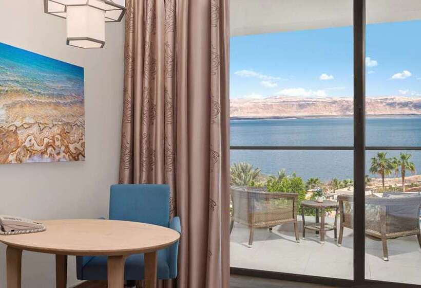 اتاق لوکس با چشم‌انداز دریا, Hilton Dead Sea Resort & Spa