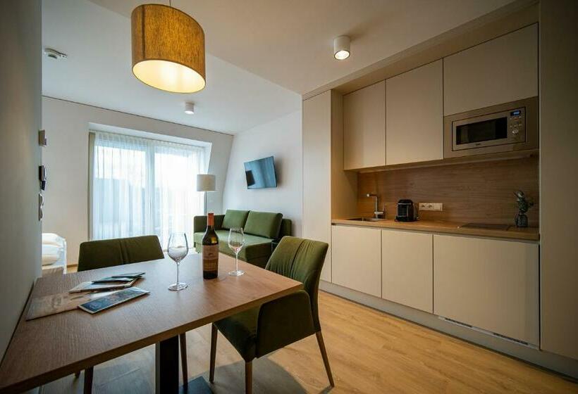 Студио Стандарт с Балконом, Aparthotel Bad Radkersburg