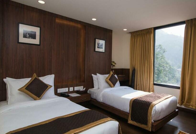 带山景的复式房间, Indra Mandala,gangtok   Am Hotel Kollection