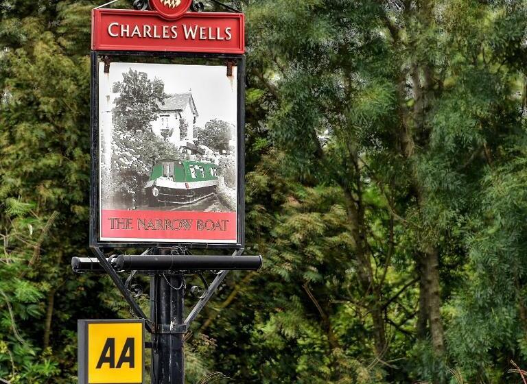 Стандартный Номер Кровать Кинг, Narrowboat At Weedon