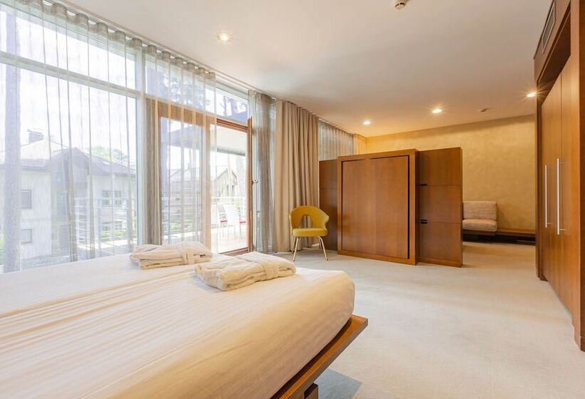Pokój Deluxe z Tarasem, New Rixwell Collection Seaside Hotel Jurmala