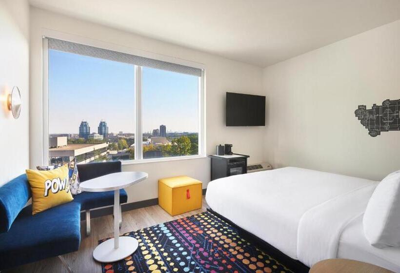 Номер Стандарт Кровать Кинг Адаптированный для Инвалидов, Aloft Atlanta Perimeter Center