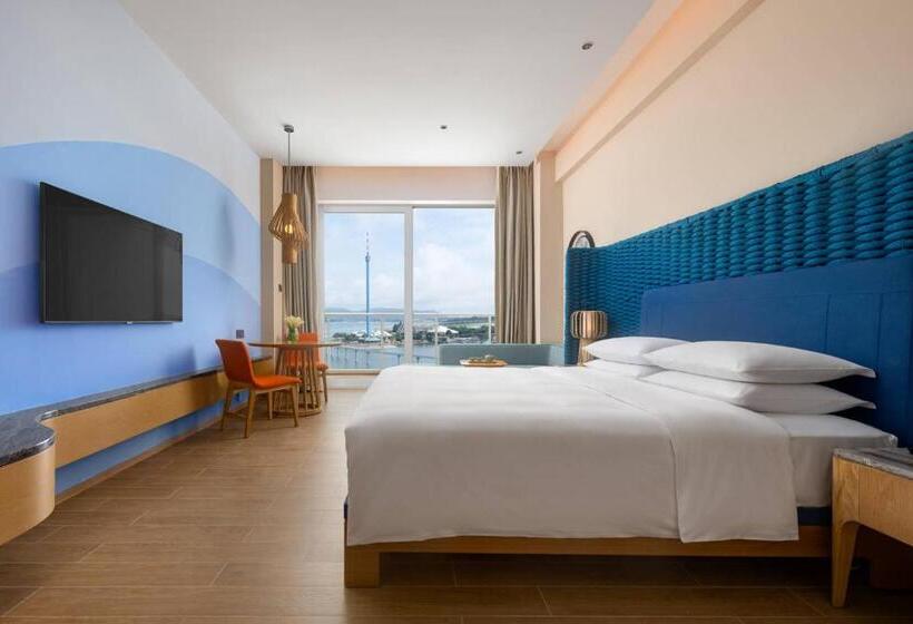 Номер Клуб Кровать Кинг, Hyatt Regency Hainan Ocean Paradise Resort
