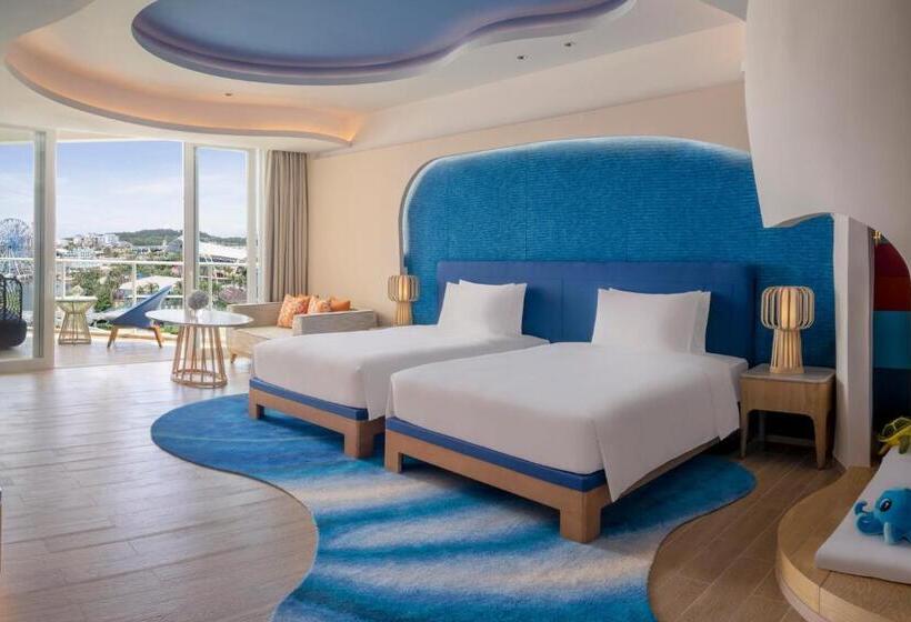 Семейный Номер Вид на Море, Hyatt Regency Hainan Ocean Paradise Resort