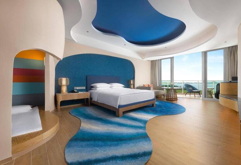 Номер Deluxe Кровать Кинг, Hyatt Regency Hainan Ocean Paradise Resort