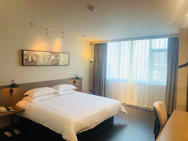 商务房间, Jinjiang Inn Select Zibo Boshan Passenger Station Branch