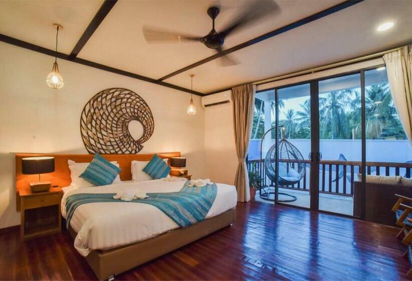 스탠다드 룸 킹사이즈 침대, Borneo Divers Mabul Resort