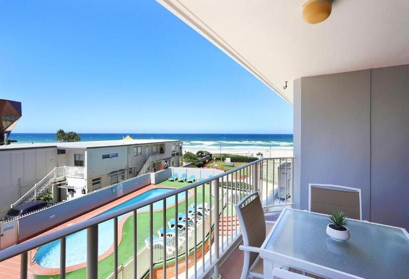 דירת 2 חדרים נוף לים, Breakers North Absolute Beachfront Apartments