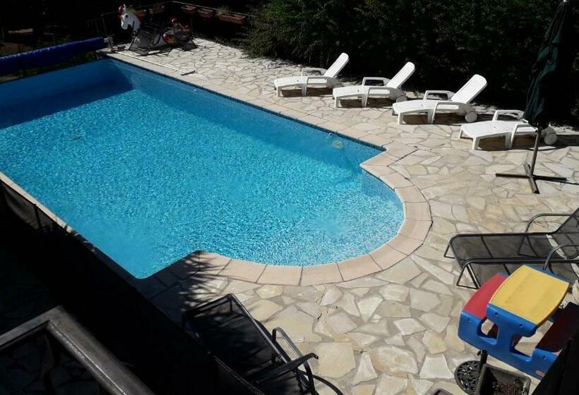 스탠다드 룸 풀장 전망, Etoilevacances Chambres D Hotes Campagne En Lavande
