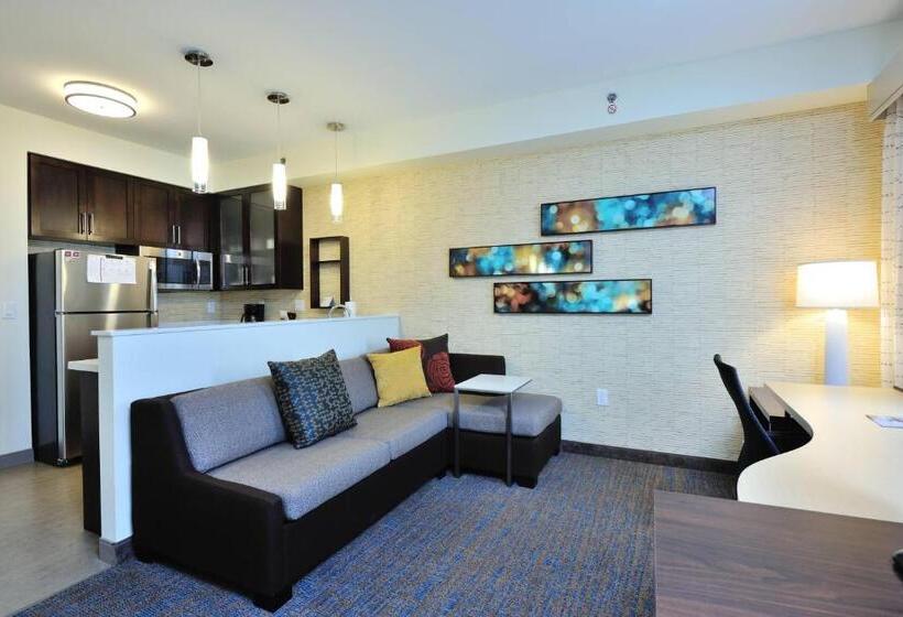带大床的标准工作室, Residence Inn By Marriott Houston Northwest/cypress