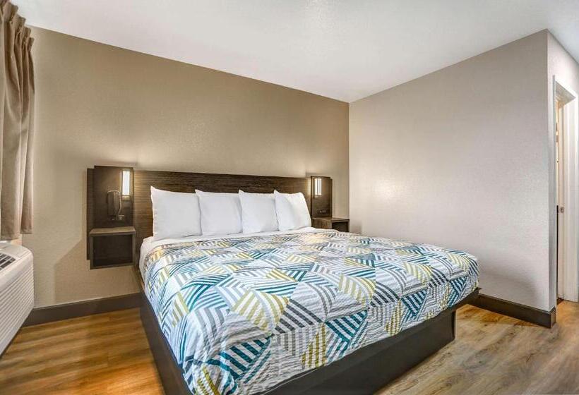 스탠다드 룸 킹사이즈 침대, Motel 6 San Bernardino, Ca   South