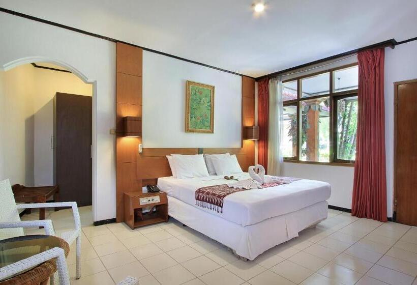 Номер Deluxe, Puri Naga Beachfront Cottages