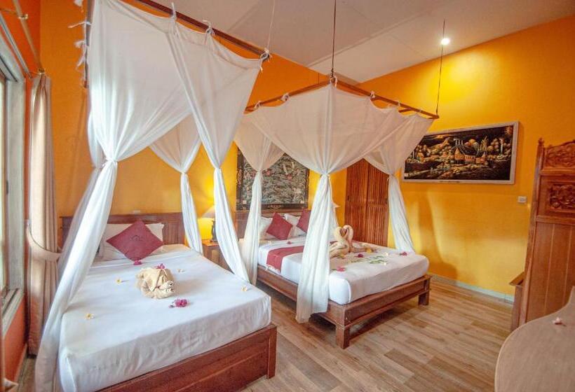 Семейный Номер, Kubuku Eco Dive Lodge And Yoga