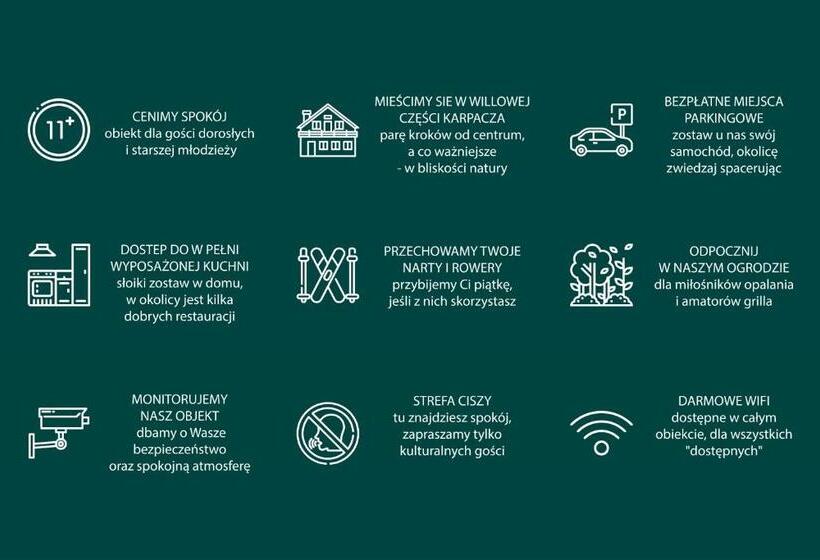 اتاق استاندارد با بالکن, Dom Góry Las   Kameralny Pensjonat W Centrum Karpacza Dla Gości Dorosłych Od 13 Roku życia, Catering