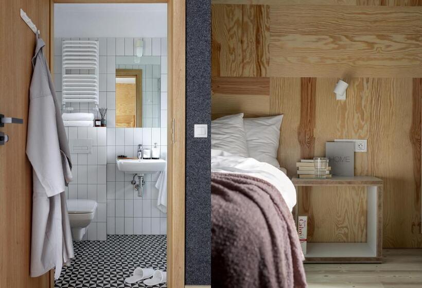 اتاق استاندارد با بالکن, Dom Góry Las   Kameralny Pensjonat W Centrum Karpacza Dla Gości Dorosłych Od 13 Roku życia, Catering