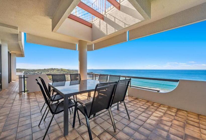 1침실 펜트하우스 아파트, Pacific Towers Beach Resort