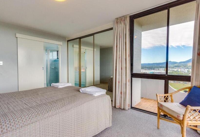 프리미엄 아파트 1 베드룸 바다 뷰, Pacific Towers Beach Resort