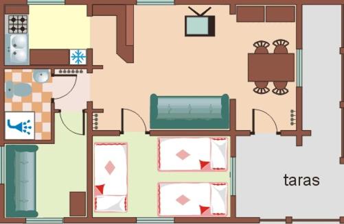 Бунгало Стандарт, Leśnik Bungalow Stegna   Domki Letniskowe Nad Morzem