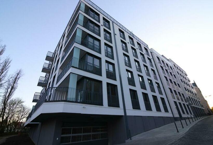 Апартаменты 1 Спальня с Балконом, Apartments In   Podgórna
