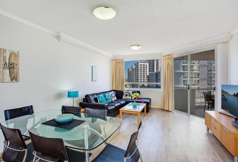 스탠다드 스튜디오 바다 전망, Kirra Beach Apartments