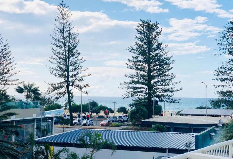 침실 1개 바다 전망 아파트, Kirra Beach Apartments