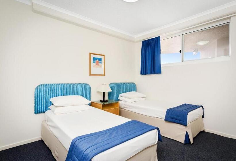 침실 2개 바다 전망 아파트, Kirra Beach Apartments