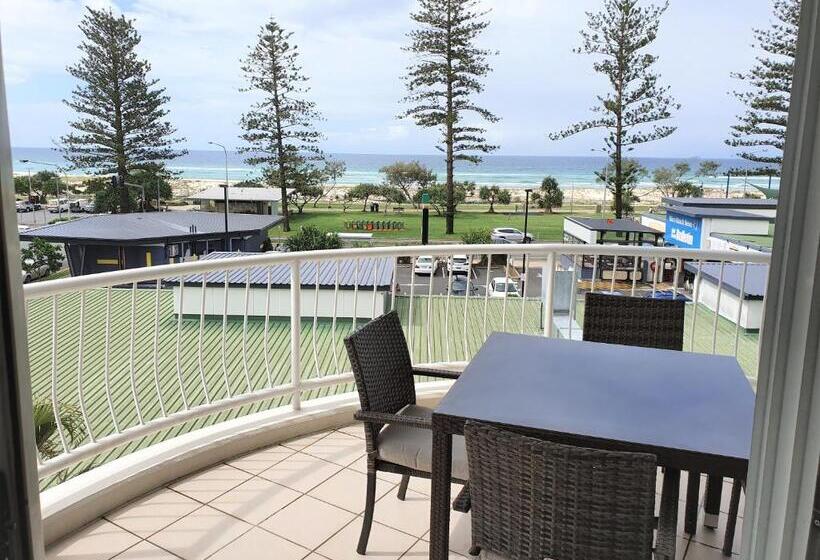 침실 1개 바다 전망 아파트, Kirra Beach Apartments