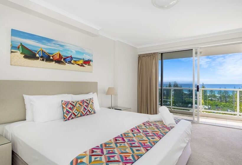 Апартаменты 1 Спальня Вид на Море, Oscar On Main Beach Resort