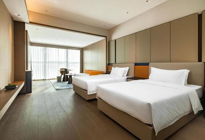Номер Deluxe, Wyndham Grand Plaza Royale Yujia Anhua
