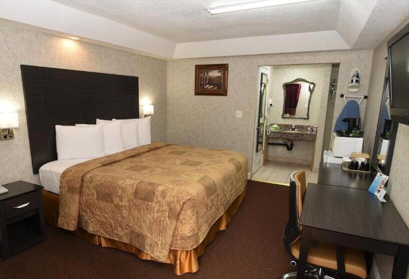 キングサイズベッドのデラックスルーム, Country View Inn & Suites Atlantic City