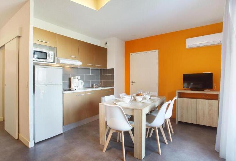 带2个卧室的公寓, Residence Odalys Terra Gaia