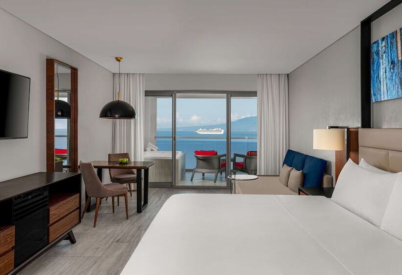 غرفة قياسية سرير كينج, Hilton Vallarta Riviera All Inclusive Resort, Puerto Vallarta