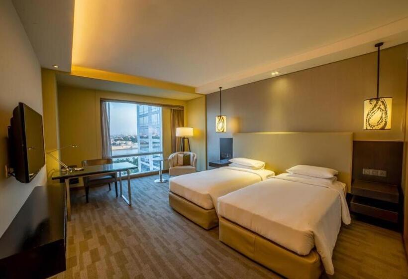 标准间带江景, Hyatt Regency Ahmedabad