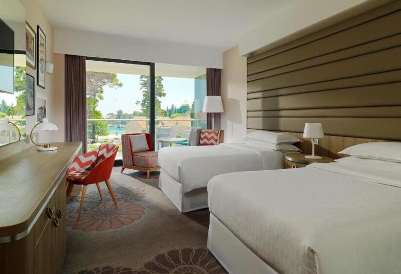 اتاق سوپریور با چشم‌انداز جانبی دریا, Sheraton Dubrovnik Riviera