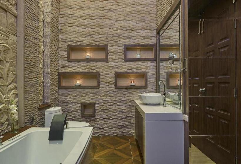 带4个卧室的别墅, Dhevan Dara Beach Villa Kuiburi