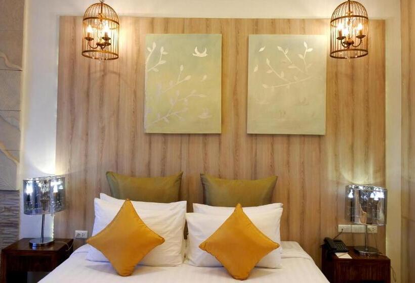 带2个卧室的套房, Dhevan Dara Beach Villa Kuiburi