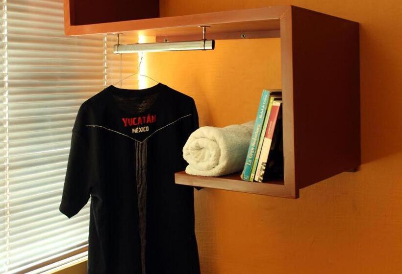 Chambre Standard Individuelle, Hostel Hospedarte Chapultepec