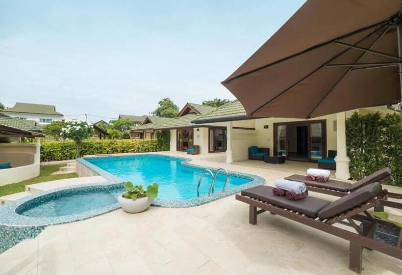 침실 2개 빌라, Idyllic Samui Beach Villa Resort