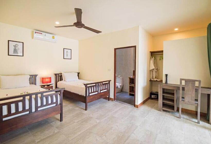 침실 2개 빌라, Idyllic Samui Beach Villa Resort
