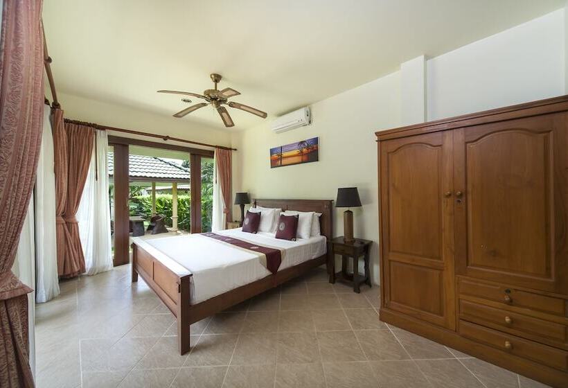 3 베드룸 디럭스 빌라, Idyllic Samui Beach Villa Resort