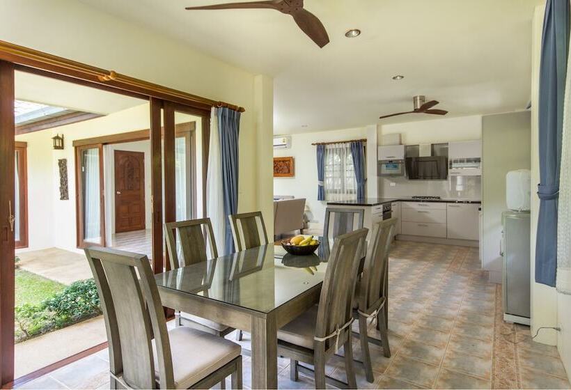 3 베드룸 디럭스 빌라, Idyllic Samui Beach Villa Resort