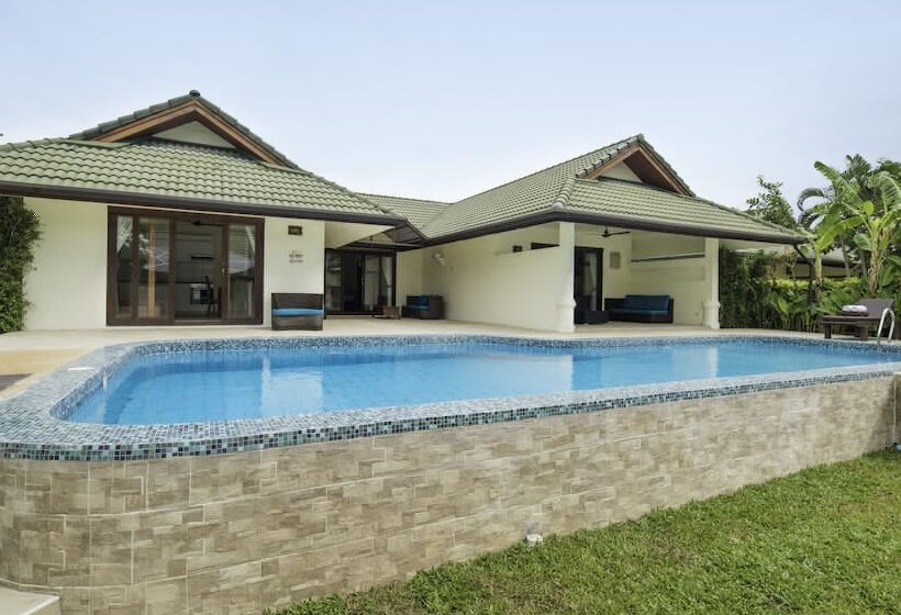 3 베드룸 디럭스 빌라, Idyllic Samui Beach Villa Resort