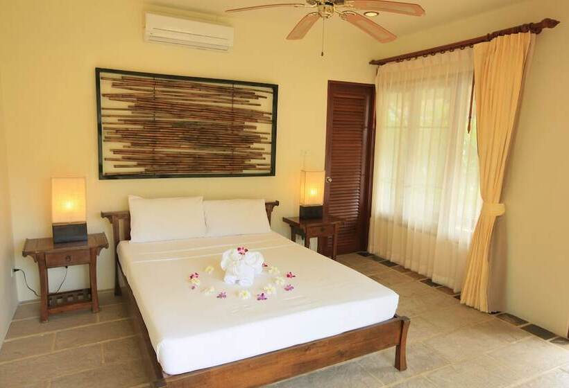 침실 1개 디럭스 빌라, Idyllic Samui Beach Villa Resort