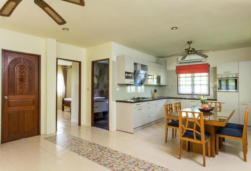 3 베드룸 디럭스 빌라, Idyllic Samui Beach Villa Resort