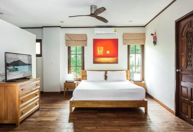 1침실 빌라 바다전망, Idyllic Samui Beach Villa Resort