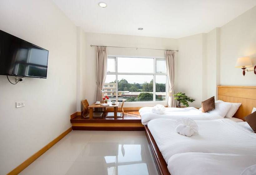 اتاق استاندارد سه نفره, Kanchanaburi City Hotel   Sha Extra Plus